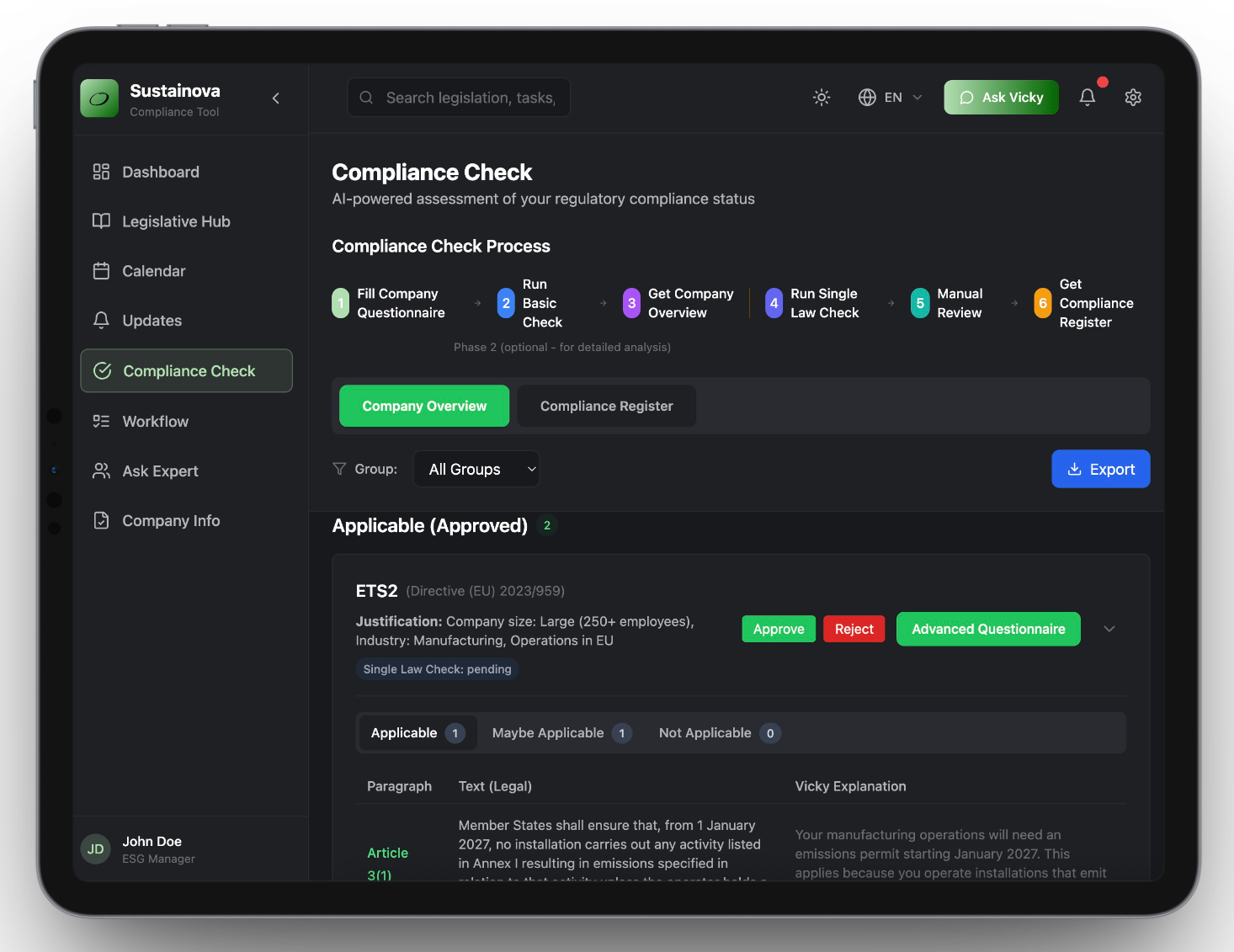 ComplyOne AI-Powered Compliance Navigator Preview